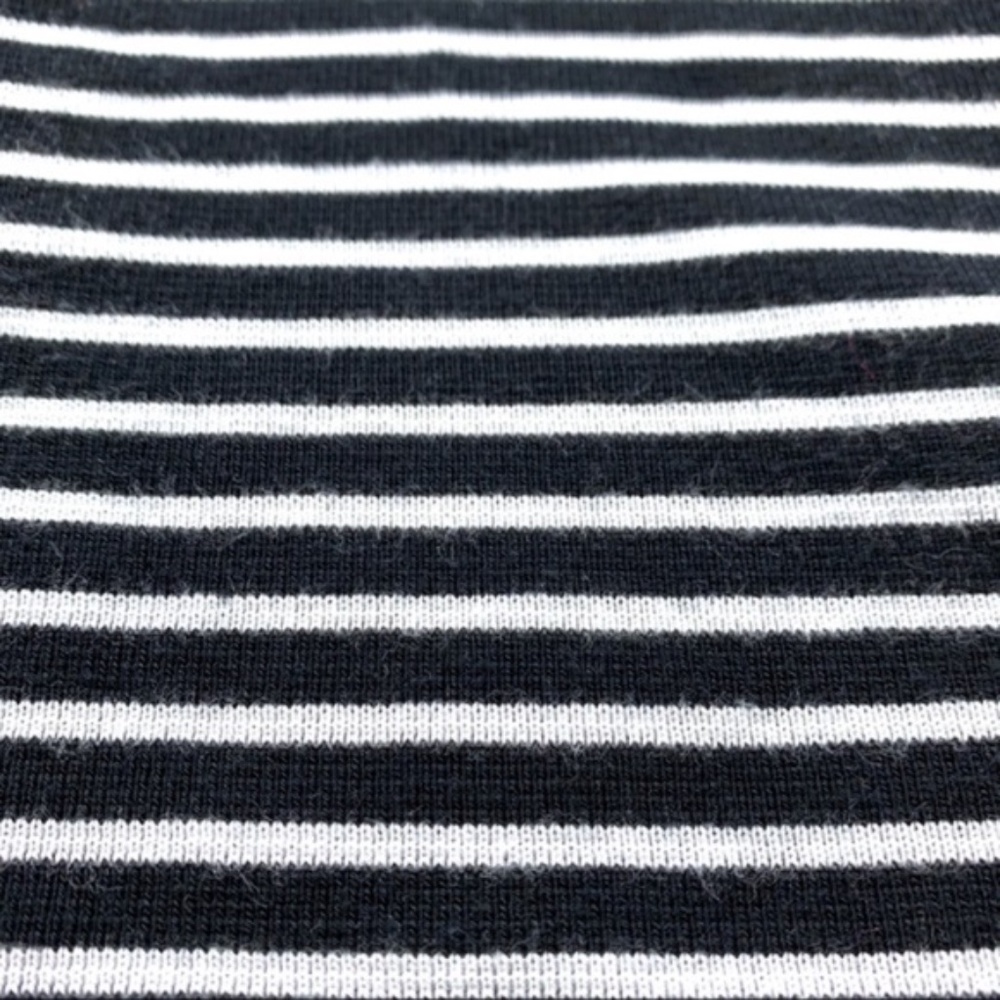 Madewell Gallerist black & white striped dress, M - Picture 8 of 8